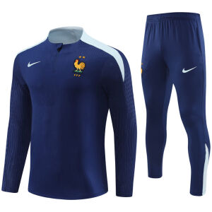 Mens France Training Suit Royal 2024