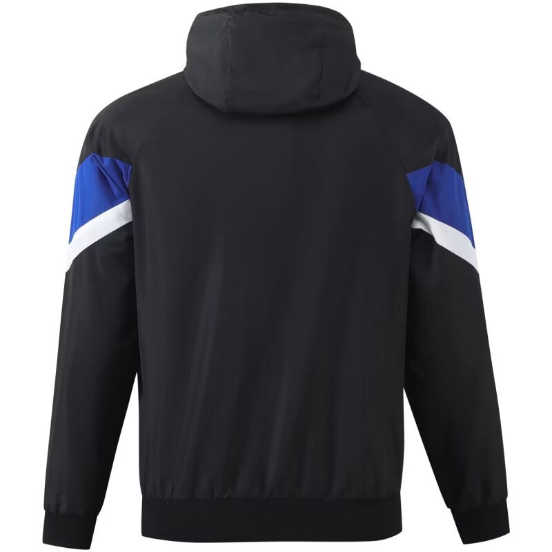 Mens Inter Milan All Weather Windrunner Jacket Black 2024/25