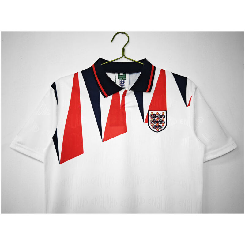 Mens England Retro Home Jersey 1990/92