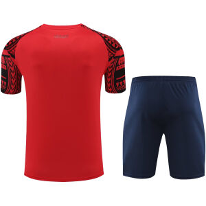 Mens Napoli Short Training Suit Red 2024/25