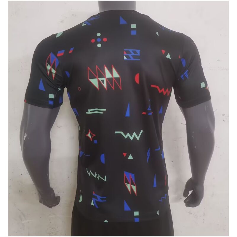 Mens Portugal Pre-Match Short Training Black Jersey 2024