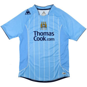 Mens Manchester City Retro Home Jersey 2007/08