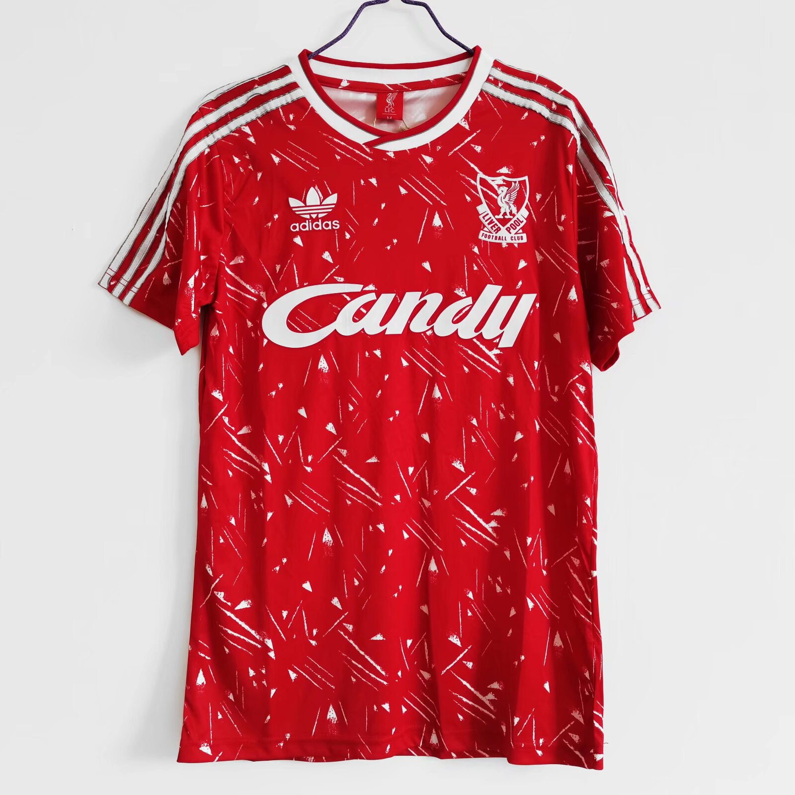 Mens Liverpool Retro Home Jersey 1989/91