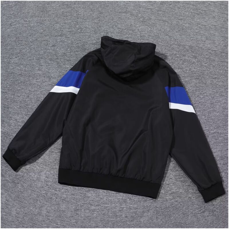 Mens Inter Milan All Weather Windrunner Jacket Black 2024/25