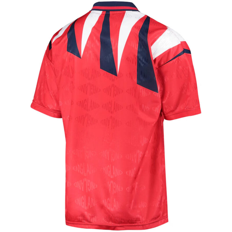 Mens England Retro Away Jersey 1990/92