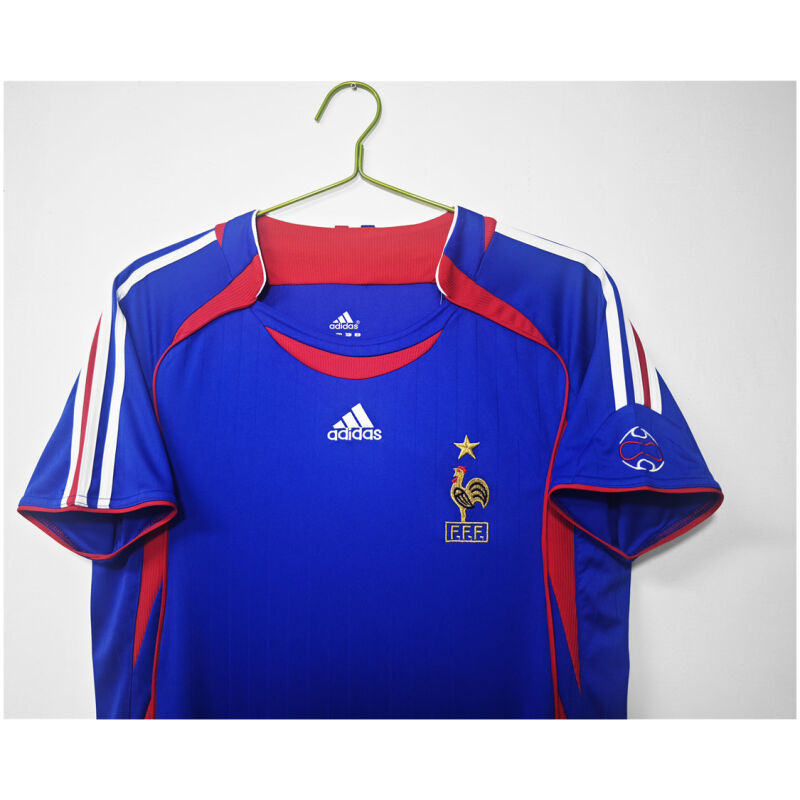 Mens France Home Retro Jersey 2006
