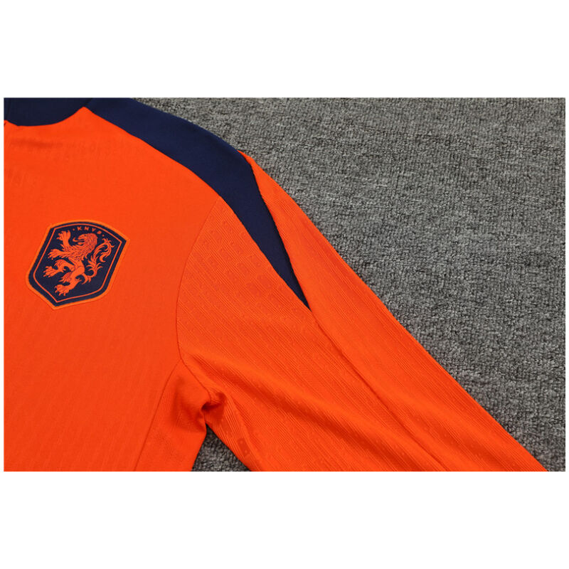 Mens Netherlands Training Suit Orange 2024