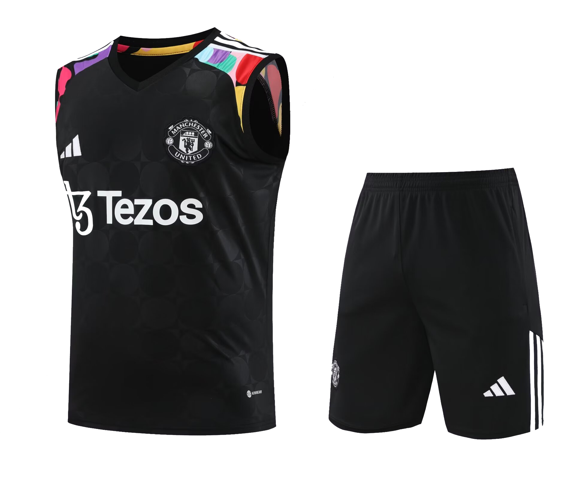 Mens Manchester United Singlet Suit Black 2024/25
