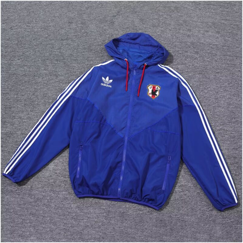 Mens Japan All Weather Windrunner Jacket Blue 2024