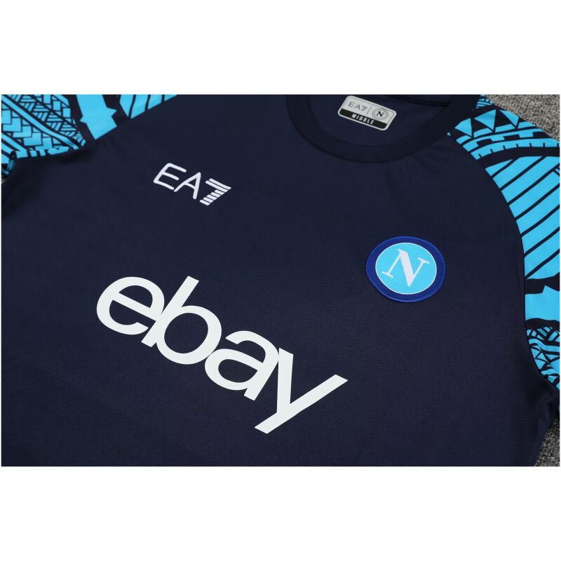 Mens Napoli Short Training Suit Royal 2024/25