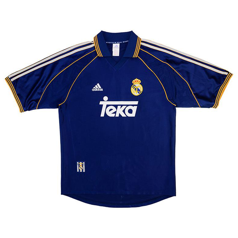Real Madrid Retro-Ausweichtrikot 1998/2000 für Herren
