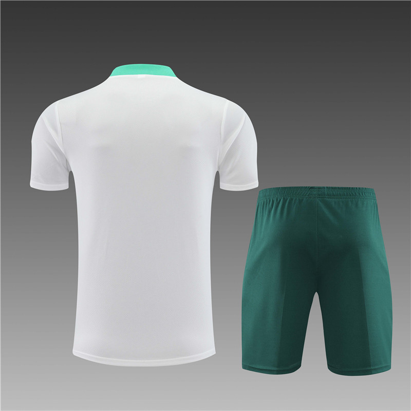 Kids Portugal Short Training Suit White 2024
