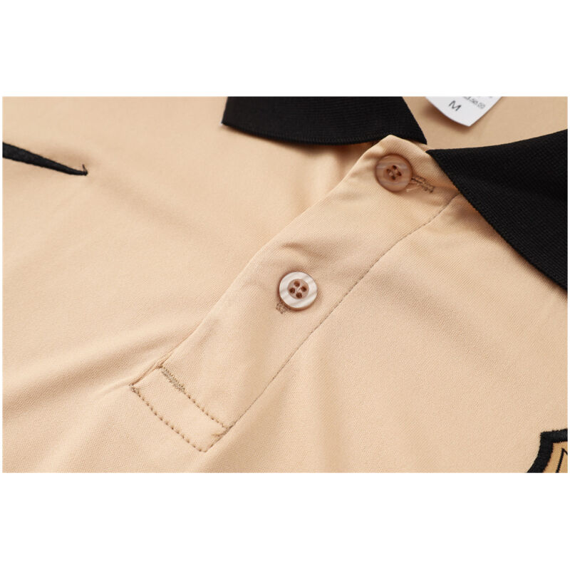 Mens Barcelona Polo Shirt Apricot 2024/25