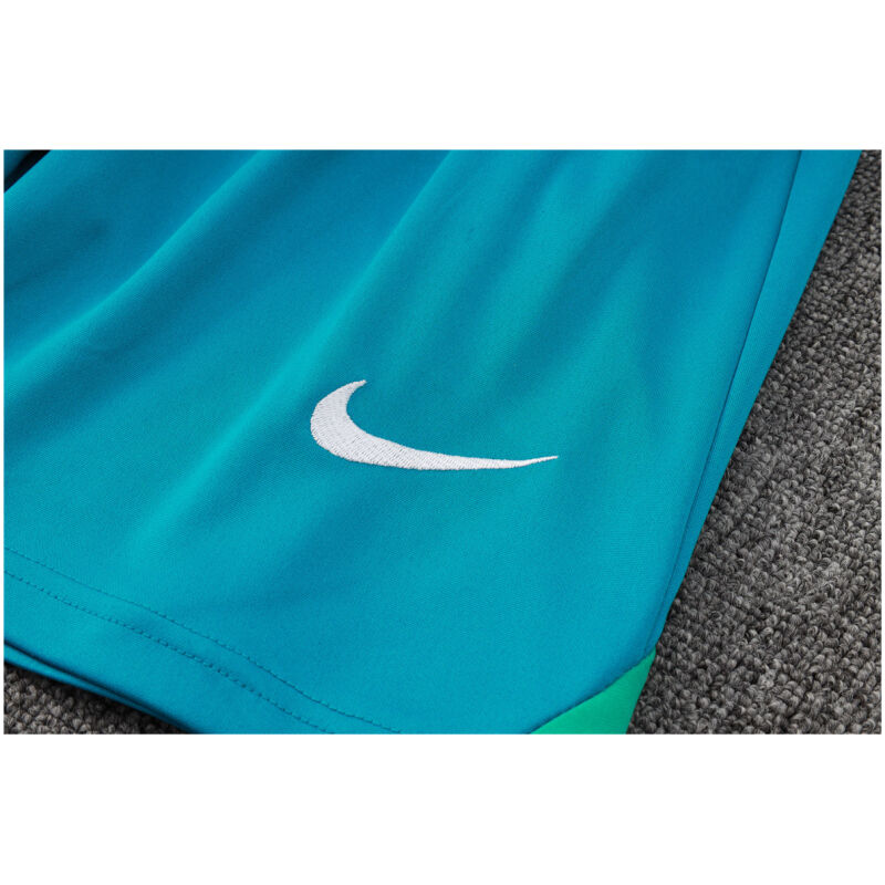 Mens Portugal Short Training Suit Aqua 2024