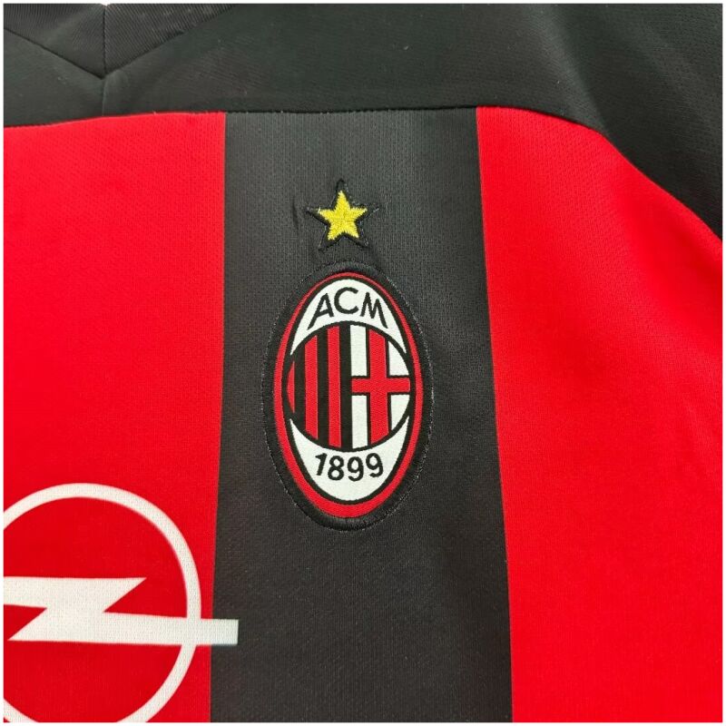 Mens AC Milan Retro Home Jersey 2000/02