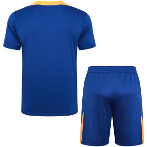 Mens Netherlands Short Training Suit Blue 2024