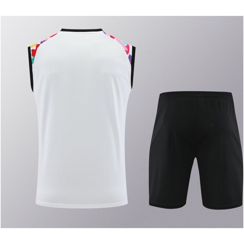 Mens Manchester United Singlet Suit White 2024/25