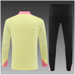 Kids PSG Training Suit Yellow 2024/25