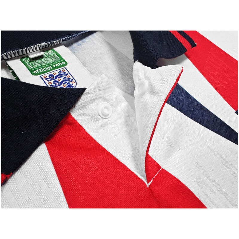 Mens England Retro Home Jersey 1990/92