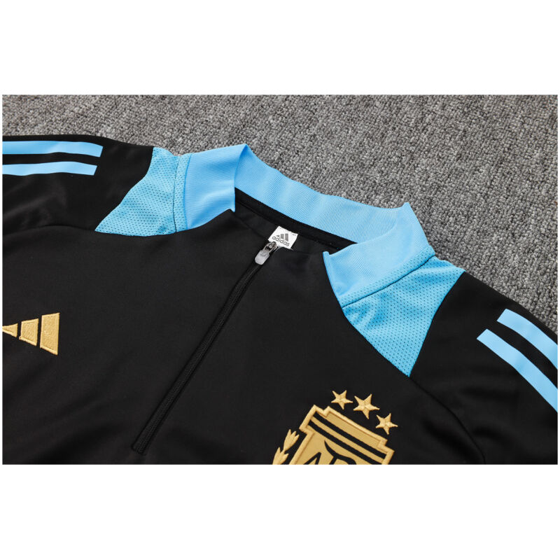 Mens Argentina Training Suit Black 2024
