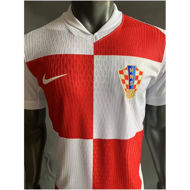 Mens Croatia Home Authentic Jersey 2024 – Match