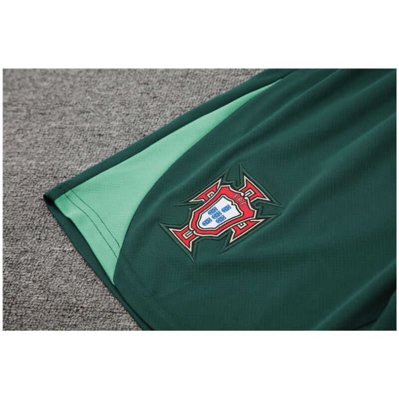 Mens Portugal Short Training Suit White 2024