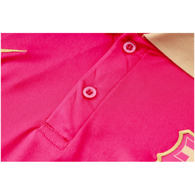 Mens Barcelona Polo Shirt Red 2024/25