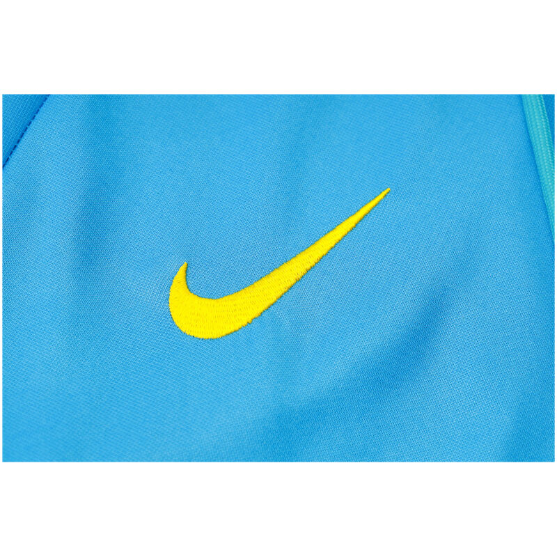 Mens Brazil Hoodie Sweatshirt + Pants Training Suit Blue 2024