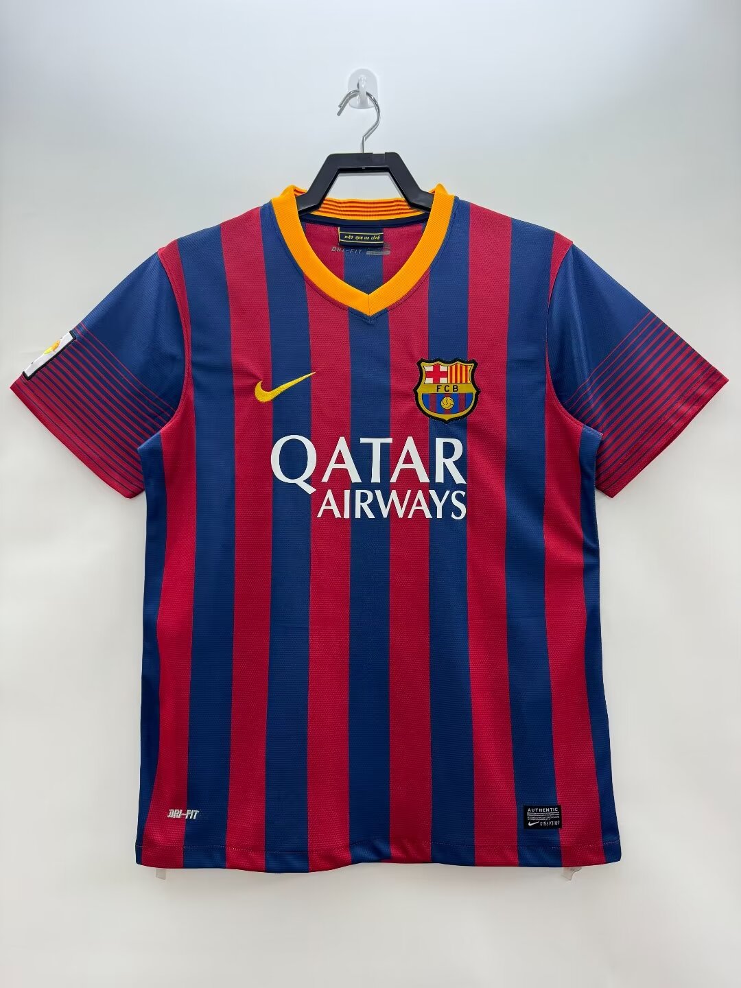 Mens Barcelona Retro Home Jersey 2013/14