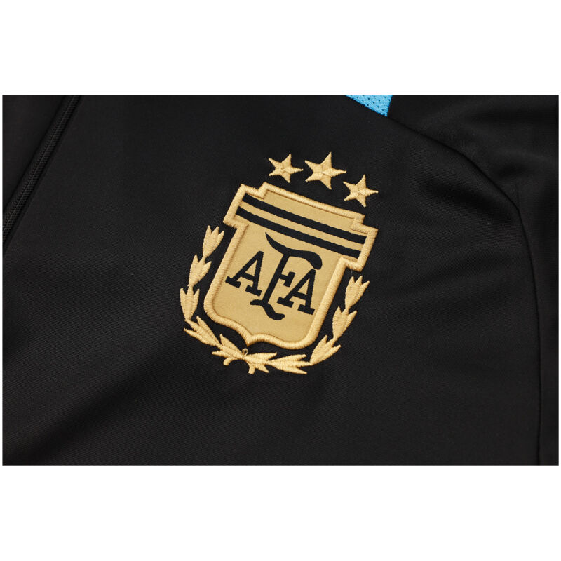 Mens Argentina Training Suit Black 2024