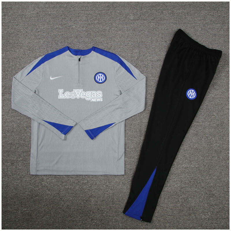 Kids Inter Milan Training Suit Grey 2024/25