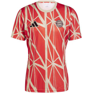 Mens Bayern Munich Pre-Match Red Jersey 2024/25