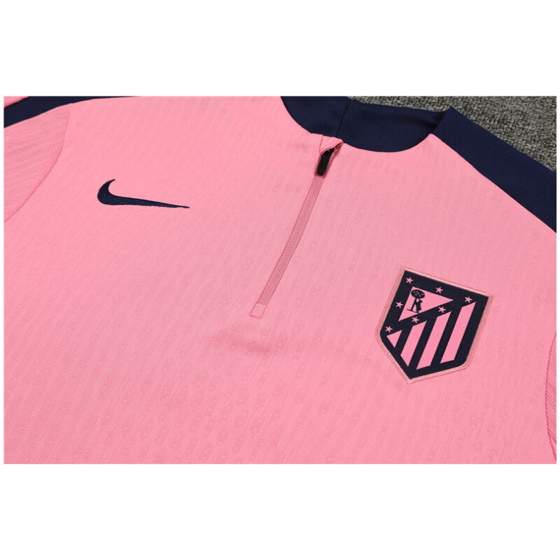Mens Atletico Madrid Training Suit Pink 2024/25