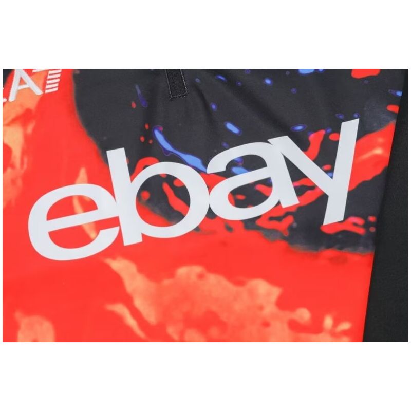Mens Napoli Training Suit Red-Black 2024/25