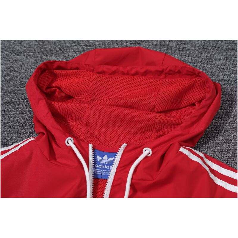 Mens Arsenal All Weather Windrunner Jacket Red 2024/25