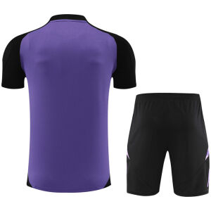 Mens Germany Short Training Suit Purple 2024
