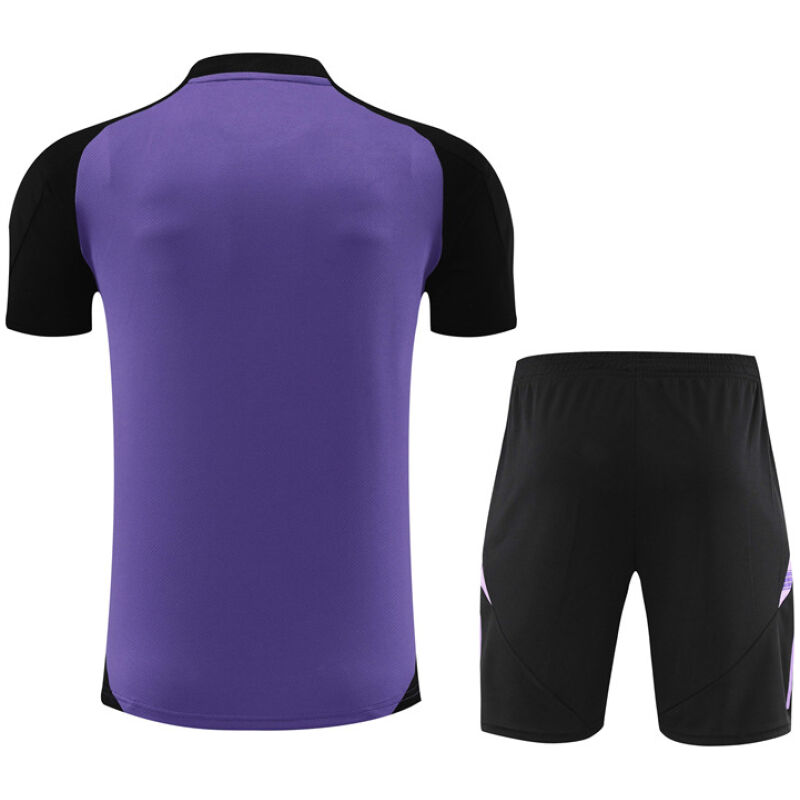 Mens Germany Short Training Suit Purple 2024