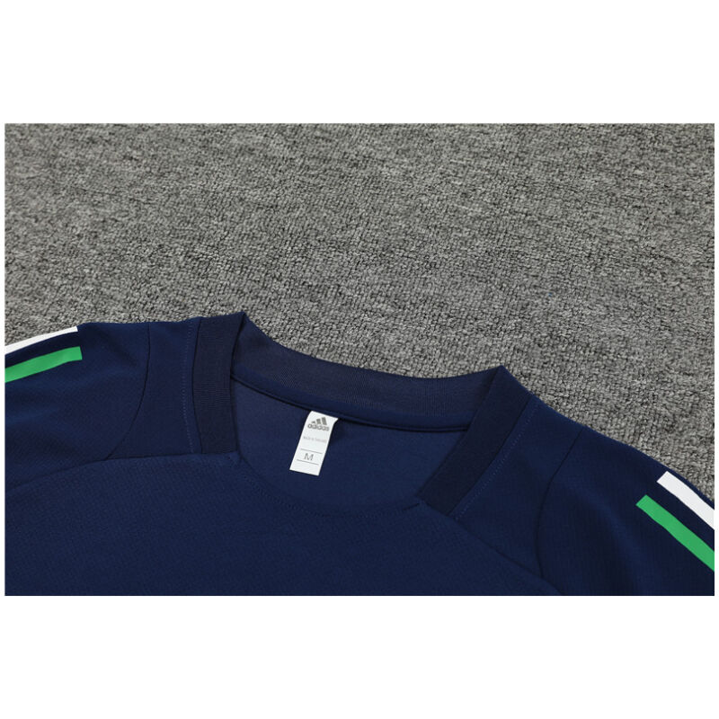Mens Italy Short Training Suit Royal 2024