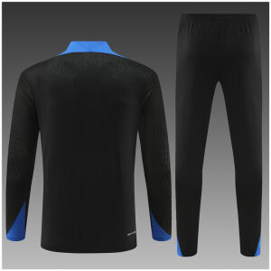 Kids Netherlands Training Suit Black 2024