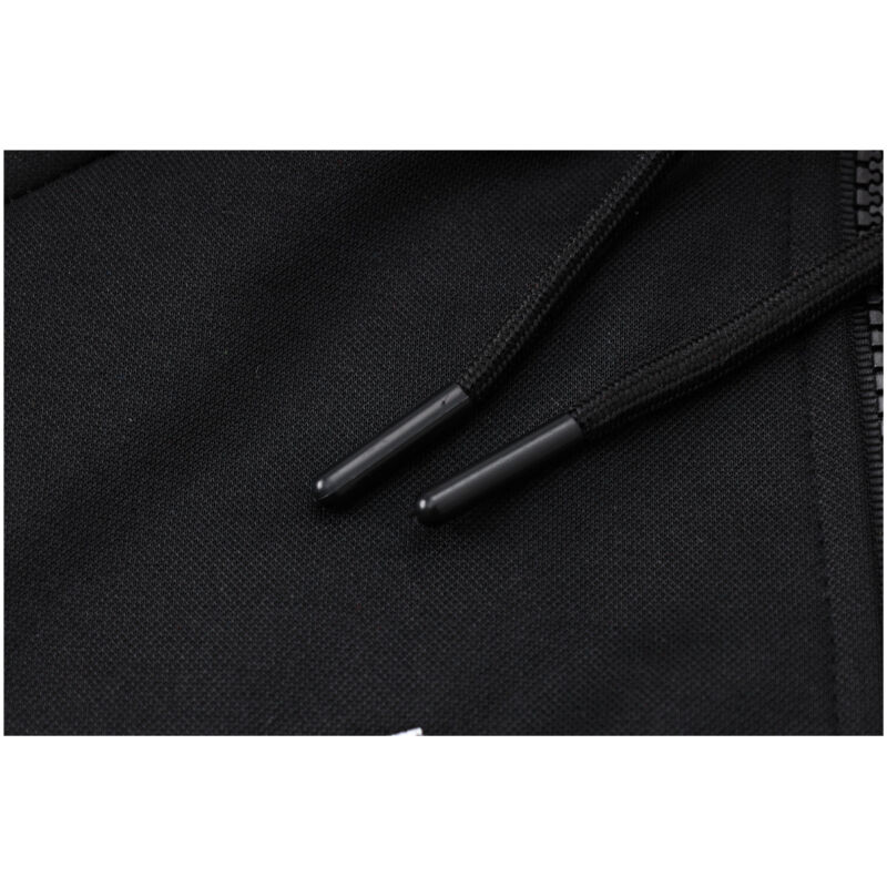 Mens Barcelona Hoodie Sweatshirt + Pants Training Suit Black 2024/25