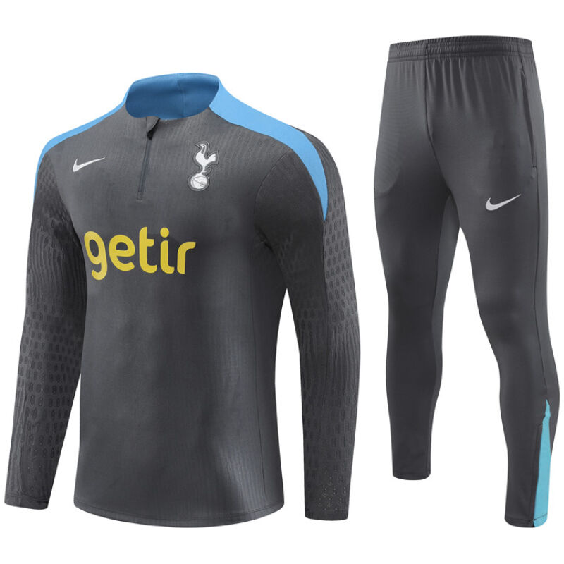 Mens Tottenham Hotspur Training Suit Dark Grey 2024/25