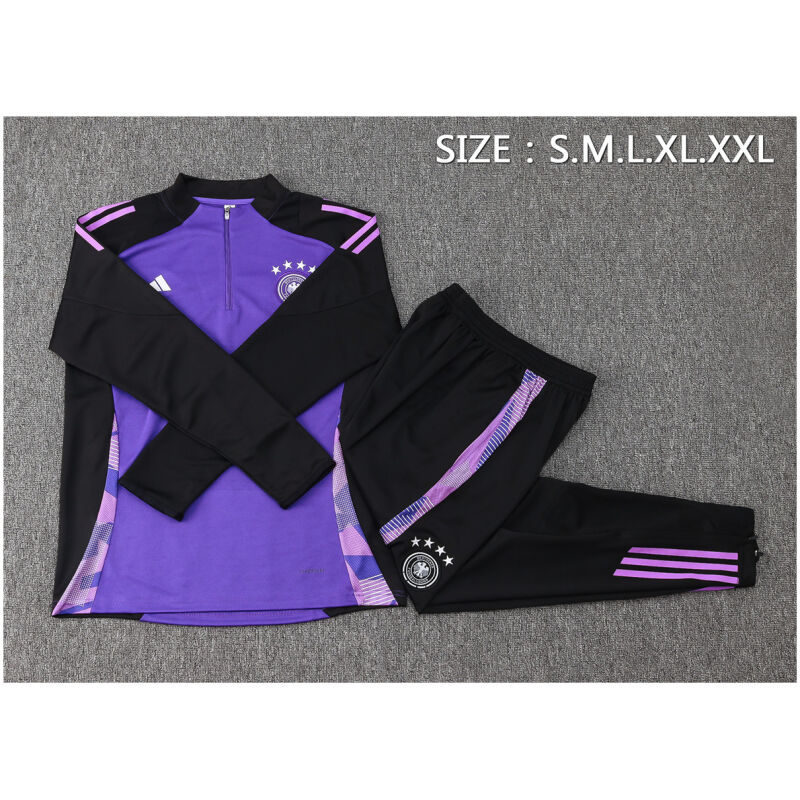 Mens Germany Training Suit Purple 2024