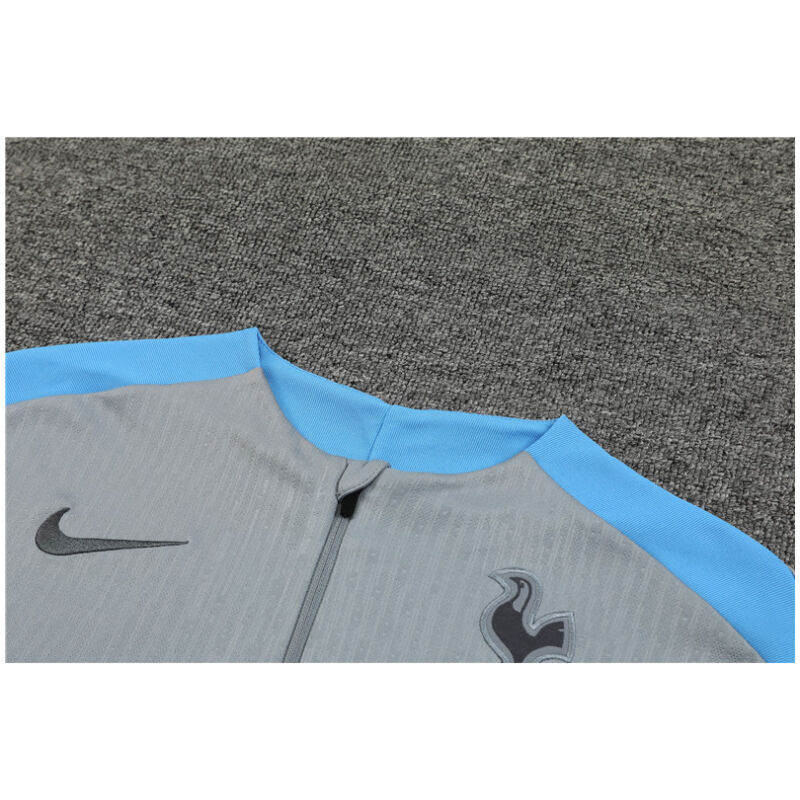 Mens Tottenham Hotspur Training Suit Light Grey 2024/25