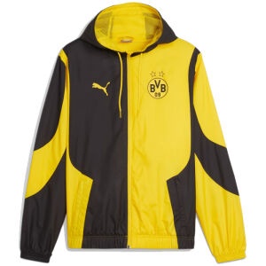 Mens Borussia Dortmund All Weather Windrunner Jacket Yellow 2024/25
