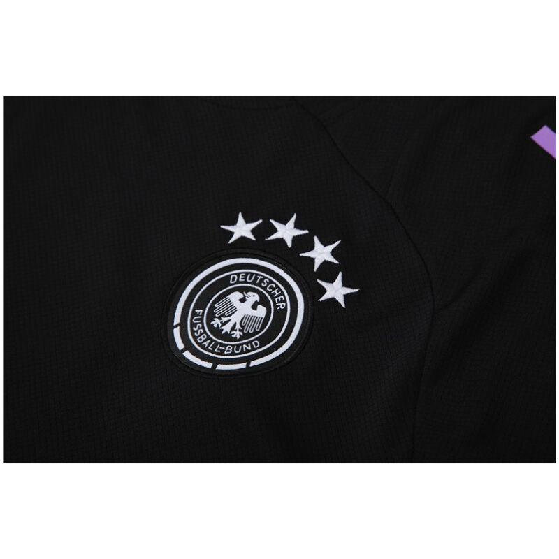 Mens Germany Short Training Suit Black 2024