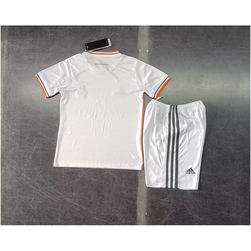 Kids Retro Real Madrid Home Jersey 2013/14
