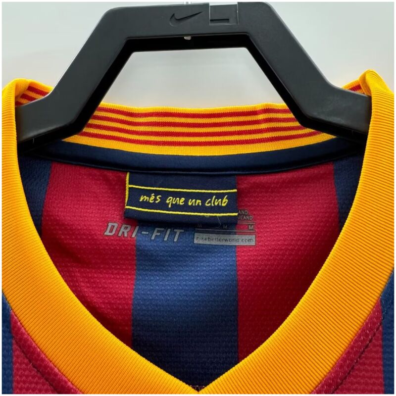 Mens Barcelona Retro Home Jersey 2013/14