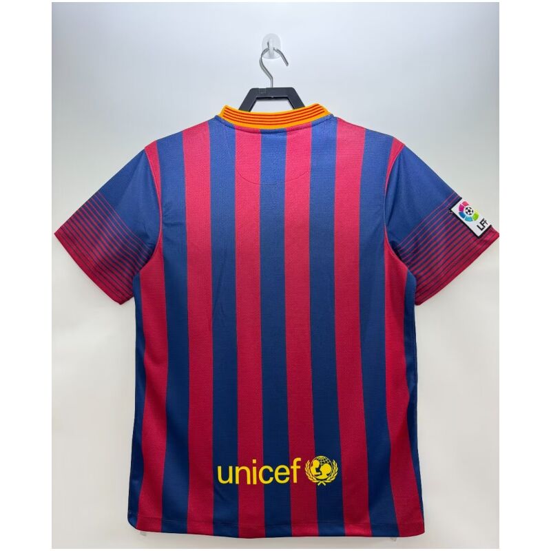 Mens Barcelona Retro Home Jersey 2013/14