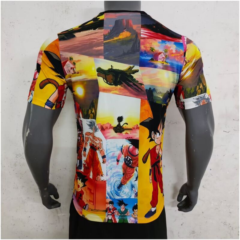 Mens Japan Anime Dragon Ball Jersey 2024