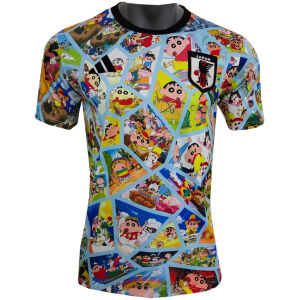 Mens Japan Anime Crayon Shin-Chan Jersey 2024